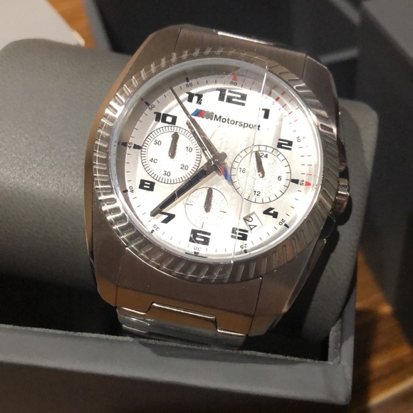 BMW MMotorsport silver Stainless steel men's watch - Picture 10 of 11